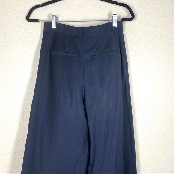 COS high waisted flare wide leg cropped dress pants sz 2 - Picture 7 of 10